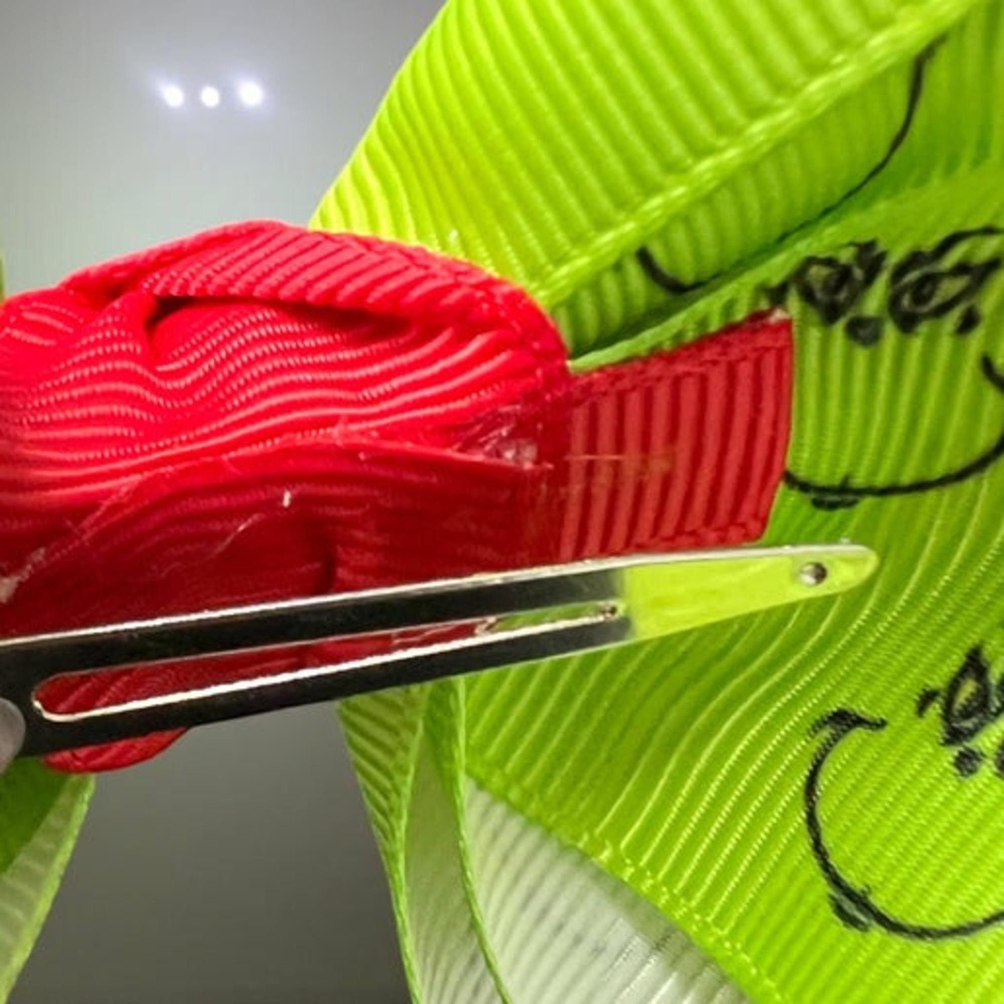 Christmas Grinch mini bows.