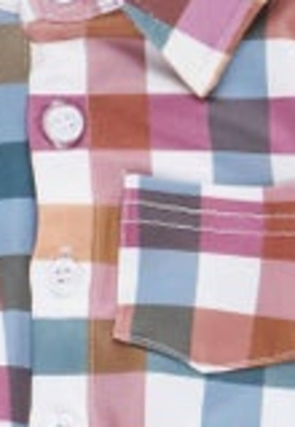 Cranberry Vintage Plaid Button Up Johnny