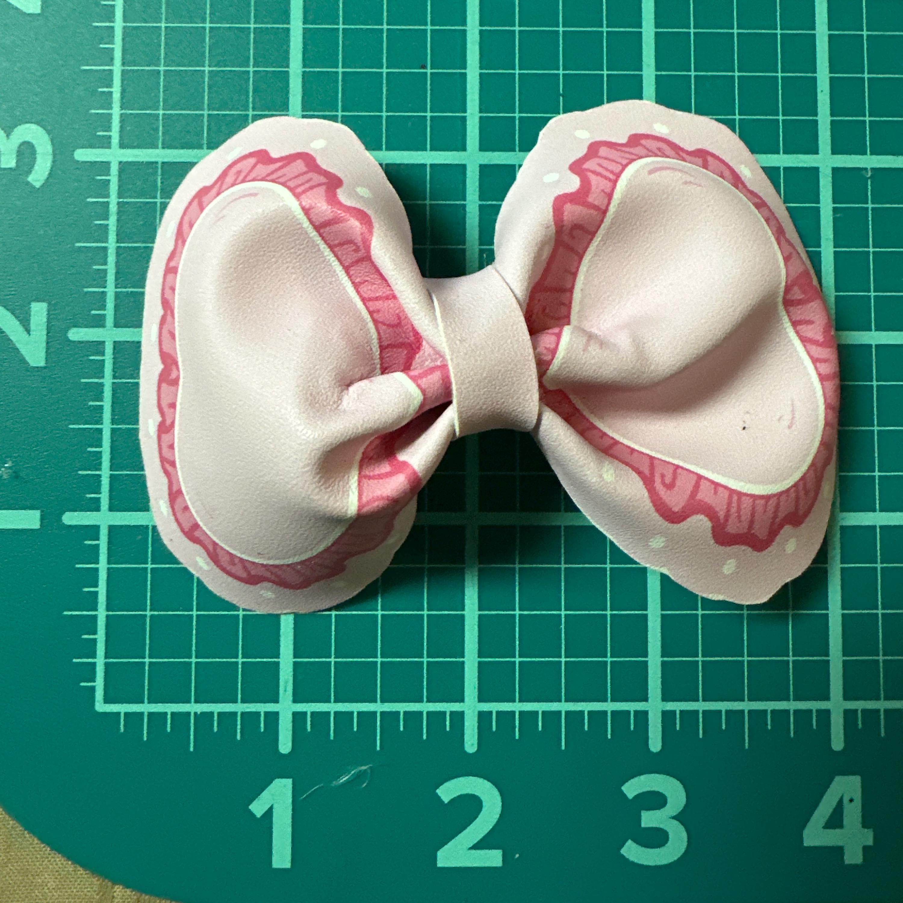 Be Mine Faux Leather Hair bows