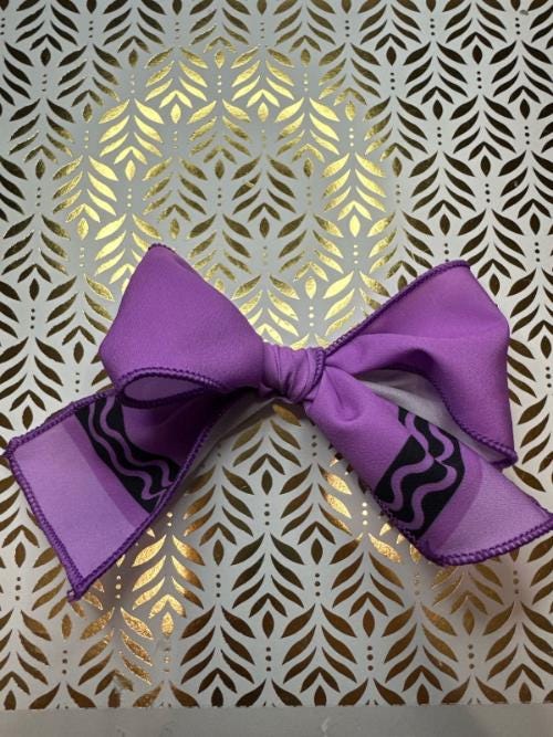 Crayon Silky Sailor Hair bow