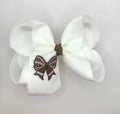 Football Ribbon Bow