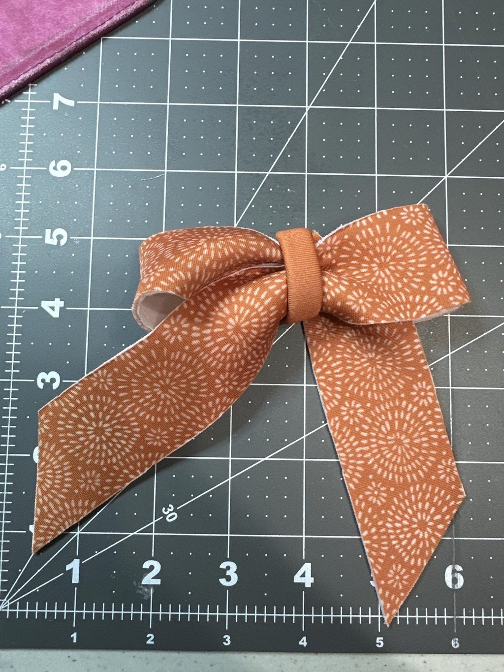 Dusty Trails Long Tails Hair bow