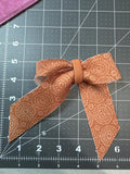 Dusty Trails Long Tails Hair bow
