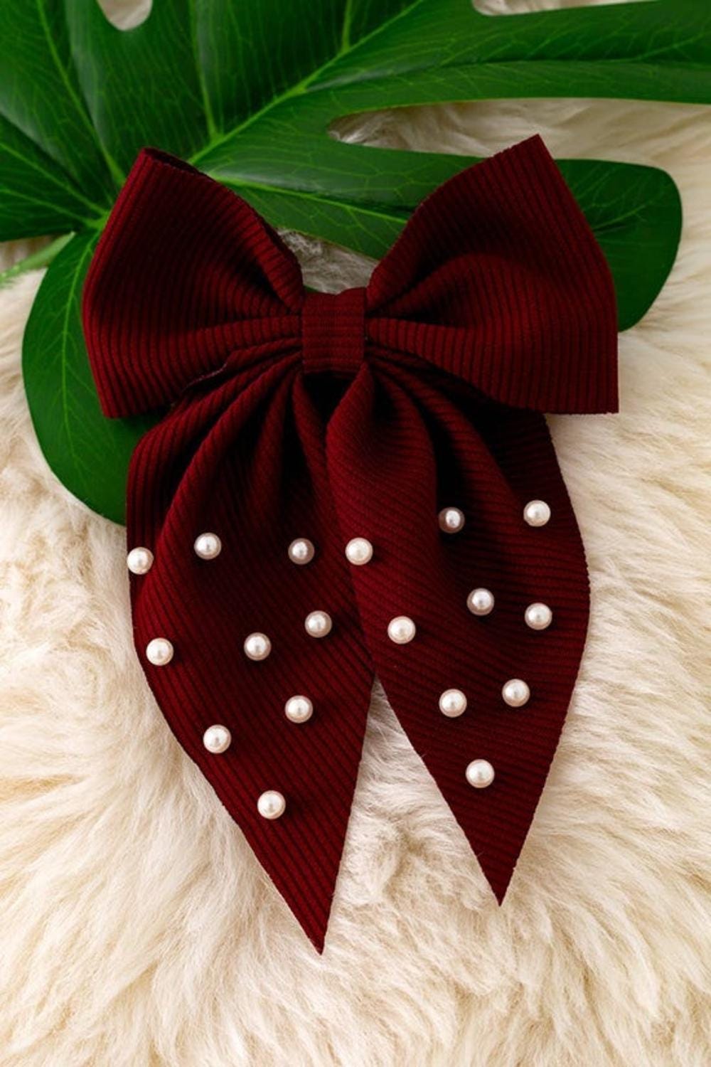 Coquette Chiffon Hair Clip w/Alligator Clip