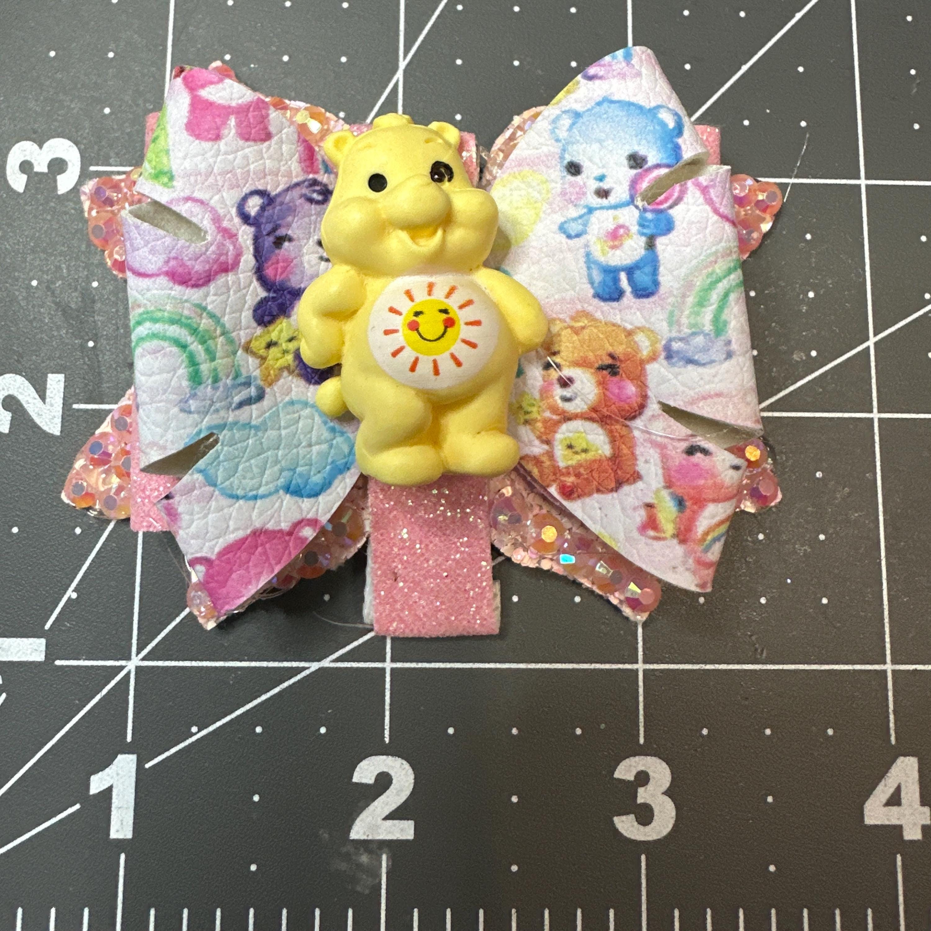 Character Faux Leather Hair bows 2