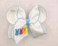 Cute Bunnies Moonstitch Bow
