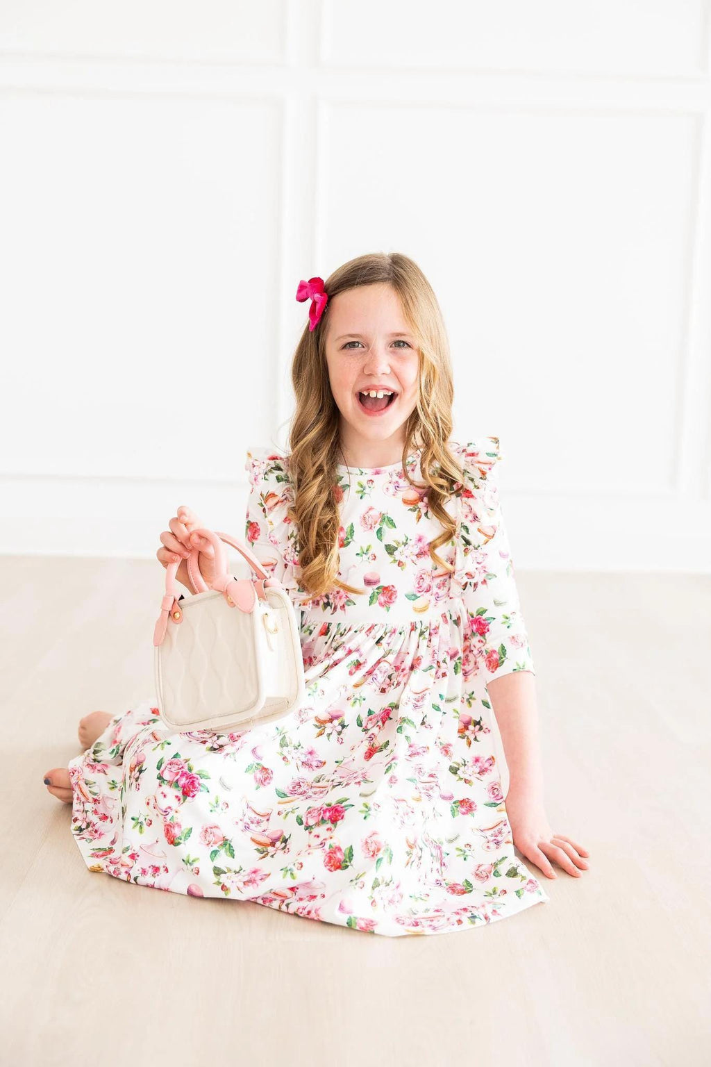 Macaroons & Tea Ruffle Twirl Dress