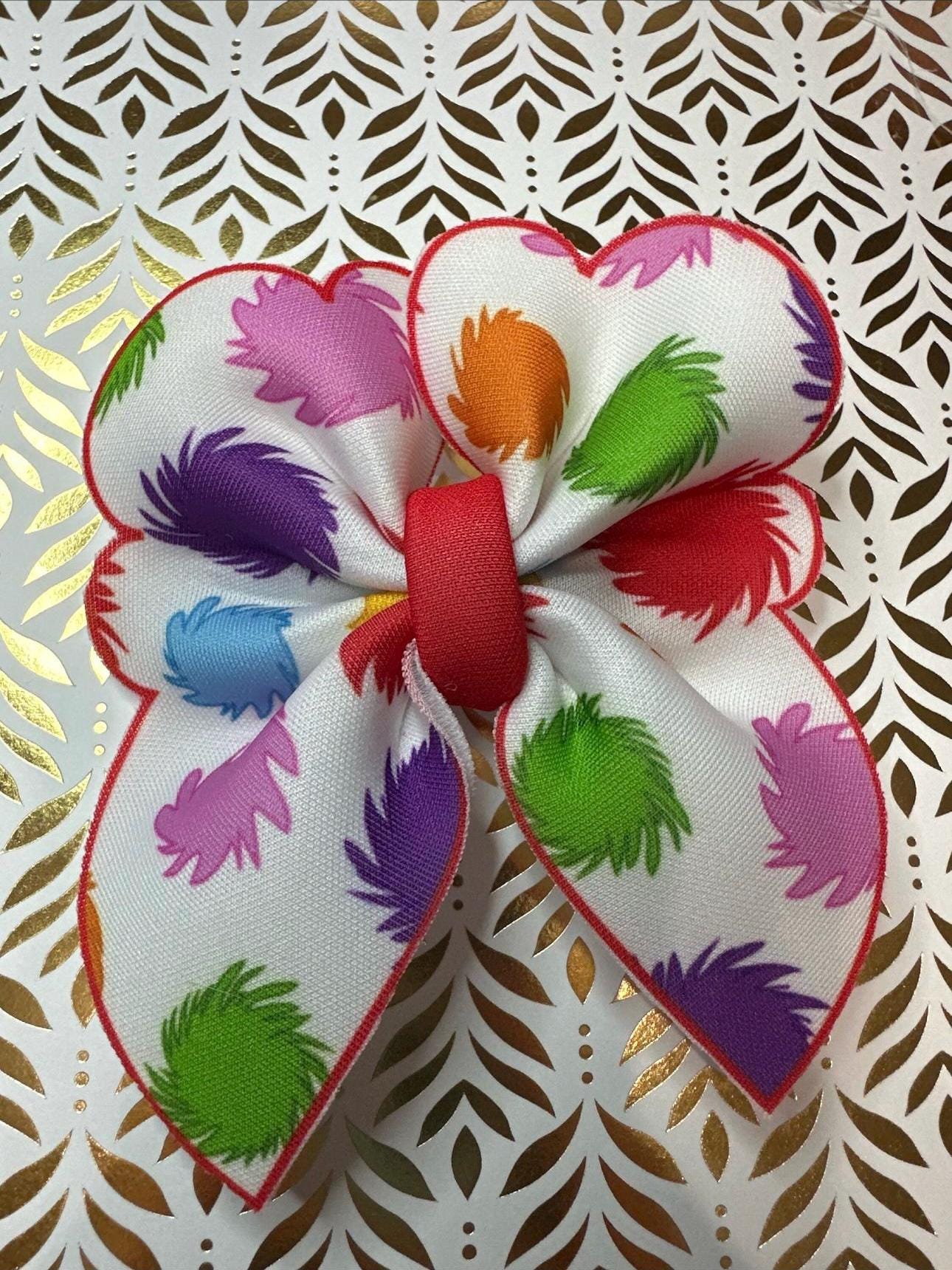 Dr Seuss Mini Bubble Hair bow