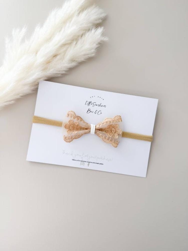 Pastel Lace Bows