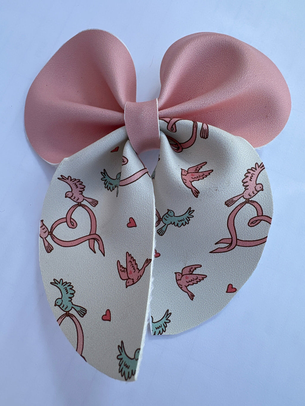 Cloud Nine Bubble Sailor Faux Leather Hair bows