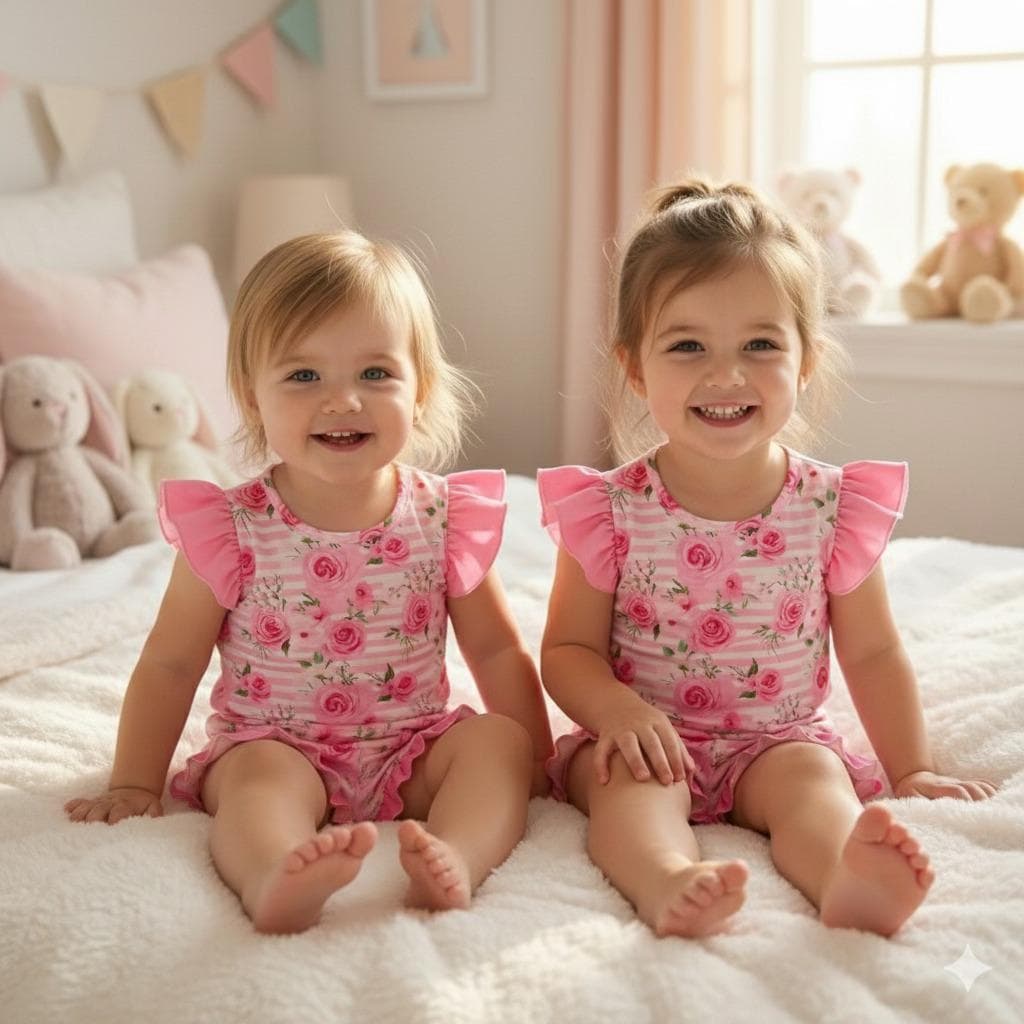 Pink Posies - Loungewear Set