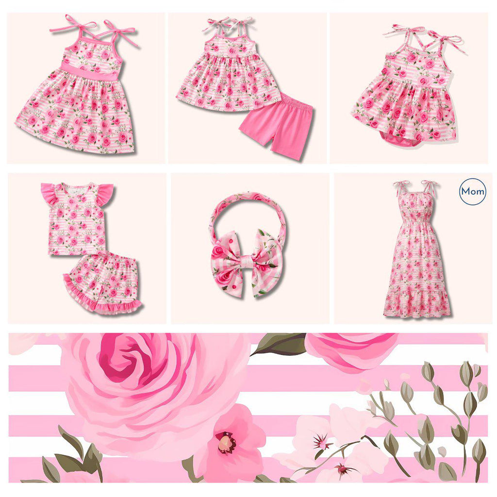 Pink Posies - Loungewear Set