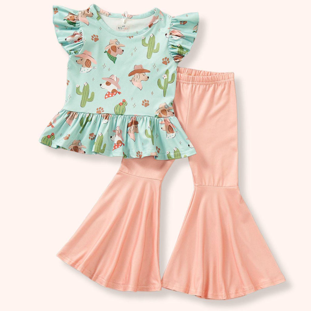 Howdy Hounds 2 piece pants outfits
