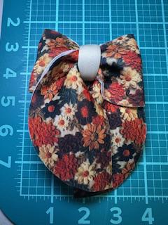 Autumn Harvest Sailor Neoprene Hair Bows