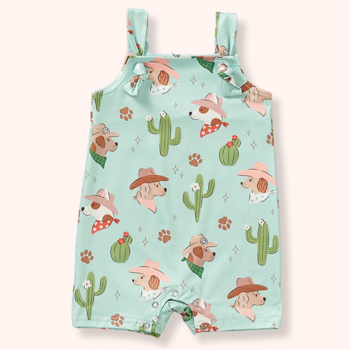Howdy Hounds Romper