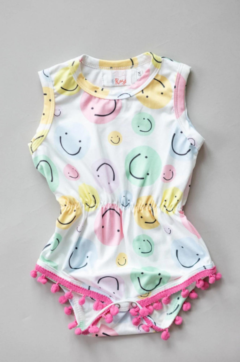 Smile in Style Pom Pom Romper