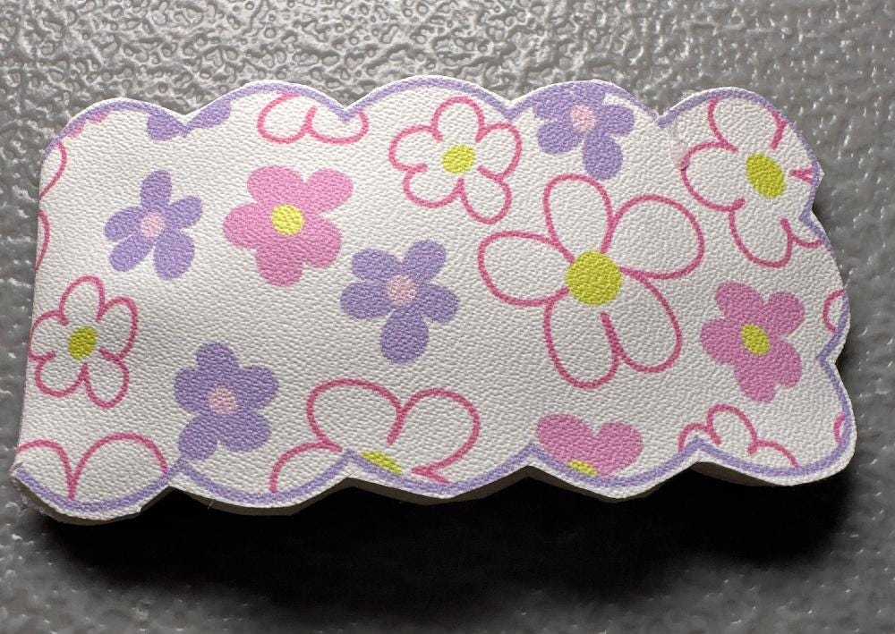 Monsters Inc Faux Leather Hair Clip