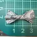 Light Steele Blue Bandana Bow Tie