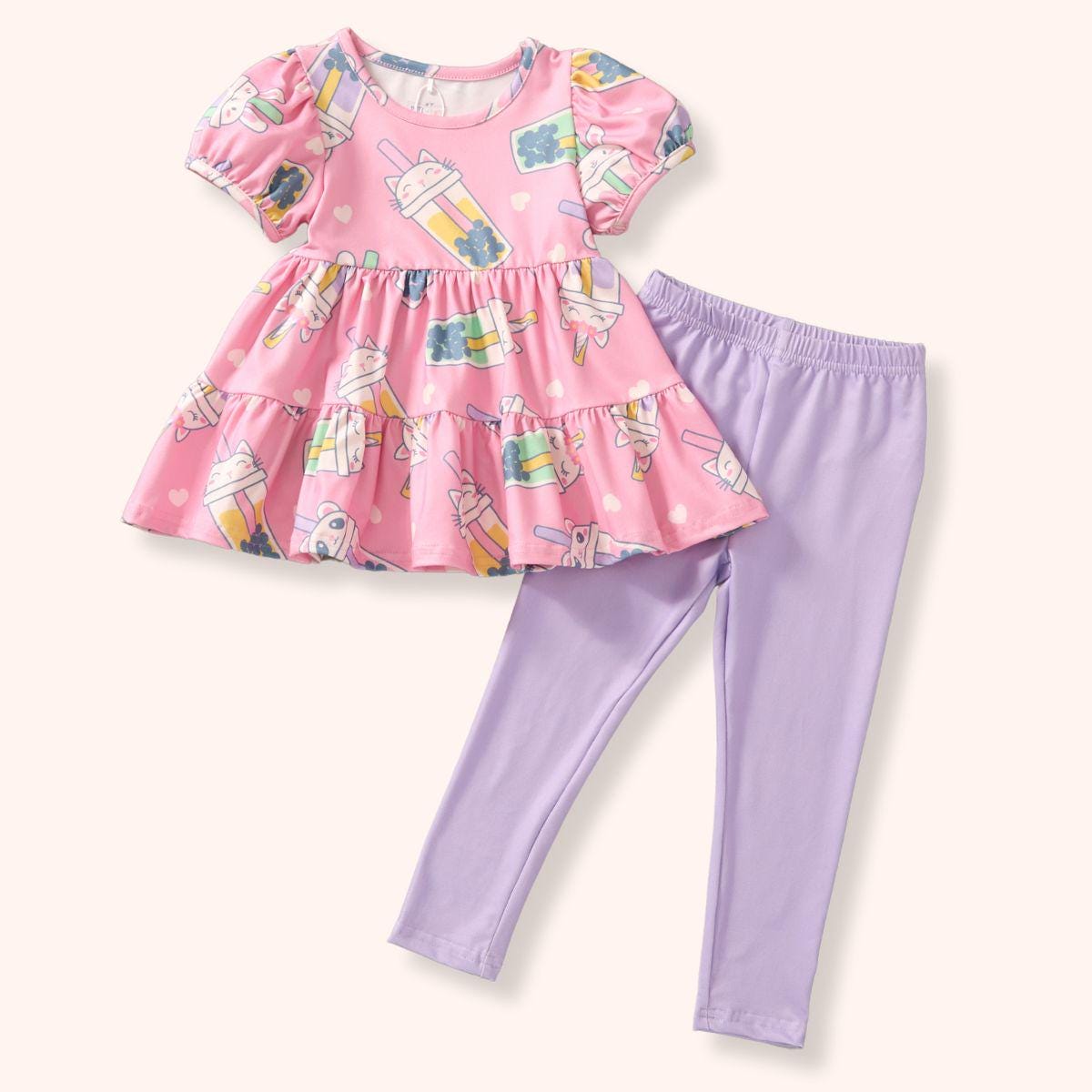 Bubble Tea 2 piece pants outfits