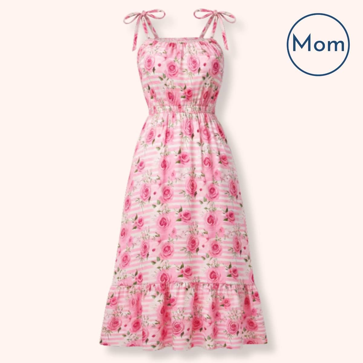 Pink Posies - Mom Dress