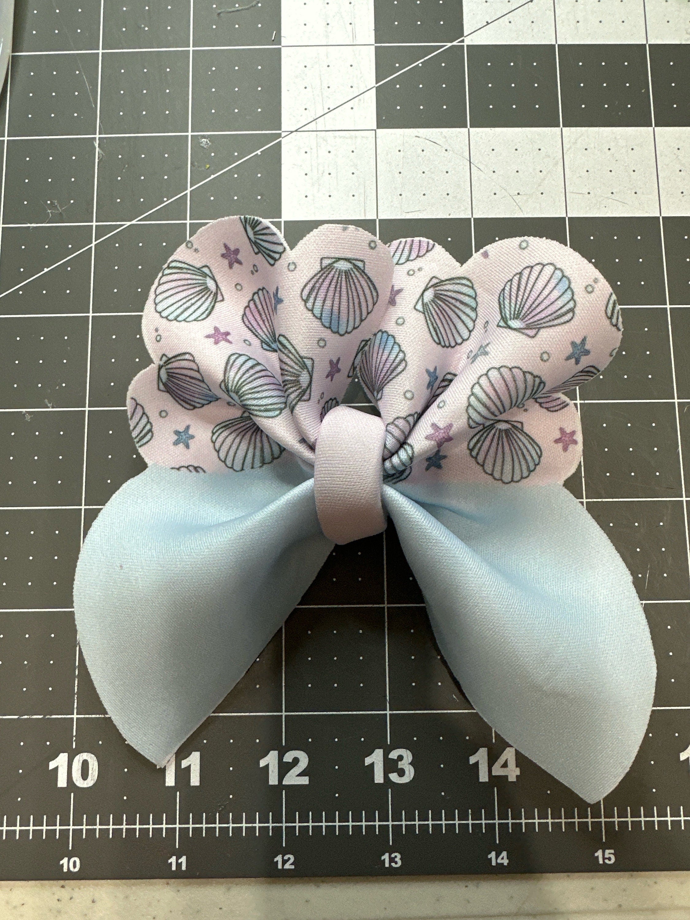 Mesmerizing Mermaid Shapes Bubble Hair bow