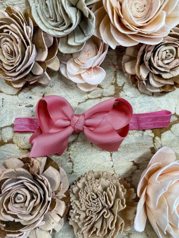 Essential Grosgrain Hair Bow 2 - Headband - 4"