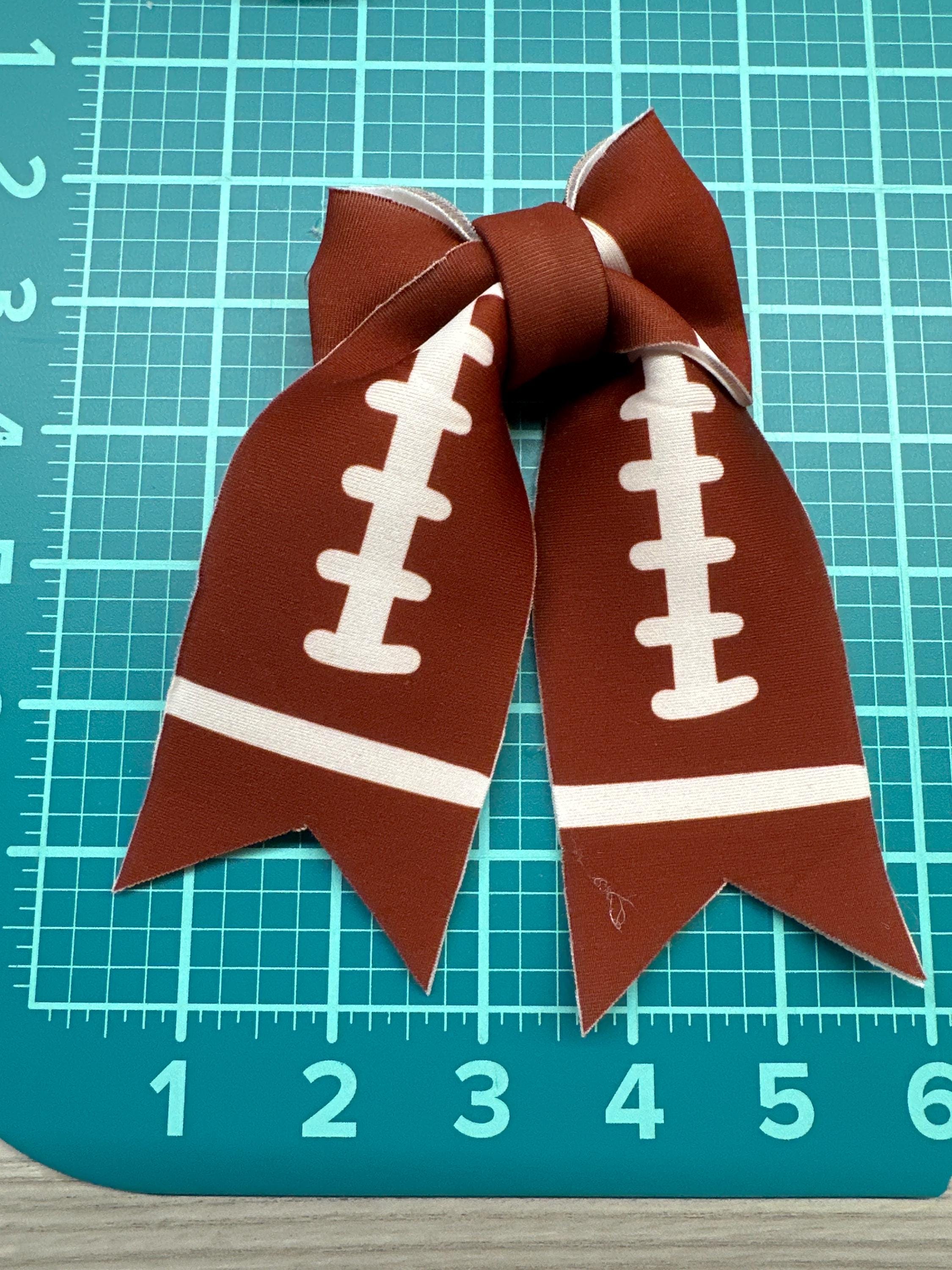 Football Sailor Neoprene Hair bow