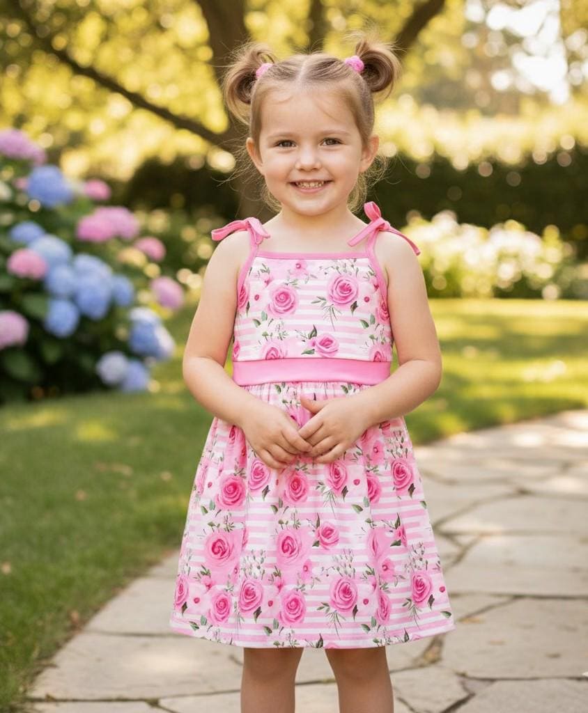 Pink Posies - Dress