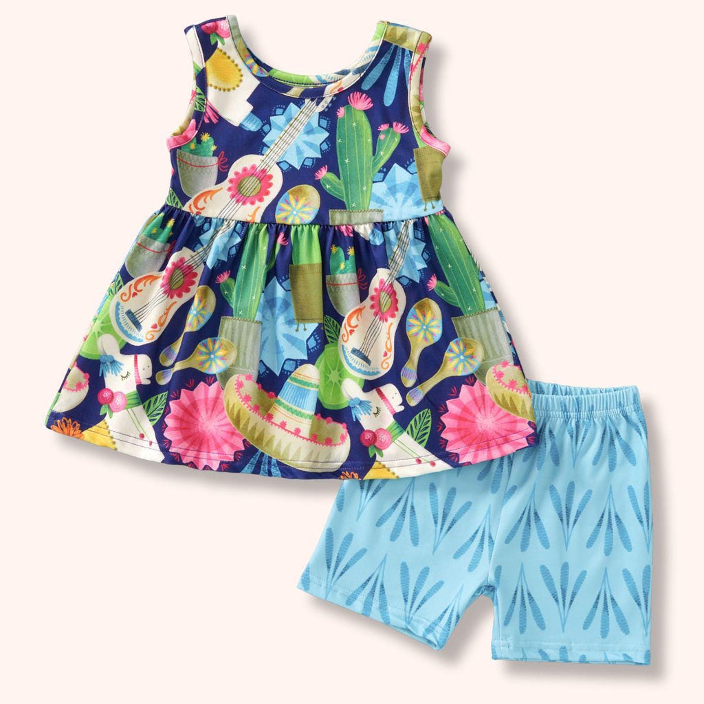 Fiesta Time 2 piece shorts outfits