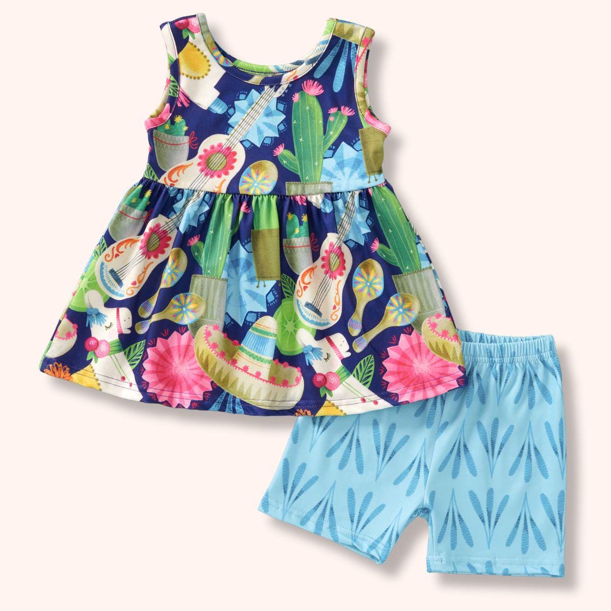 Fiesta Time 2 piece shorts outfits