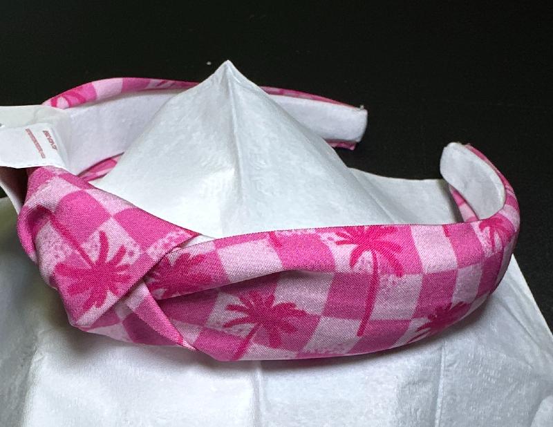 Floral Patterned Knotted Headband