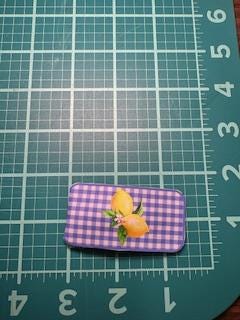 Ma Cherie Faux Leather Hair Clip