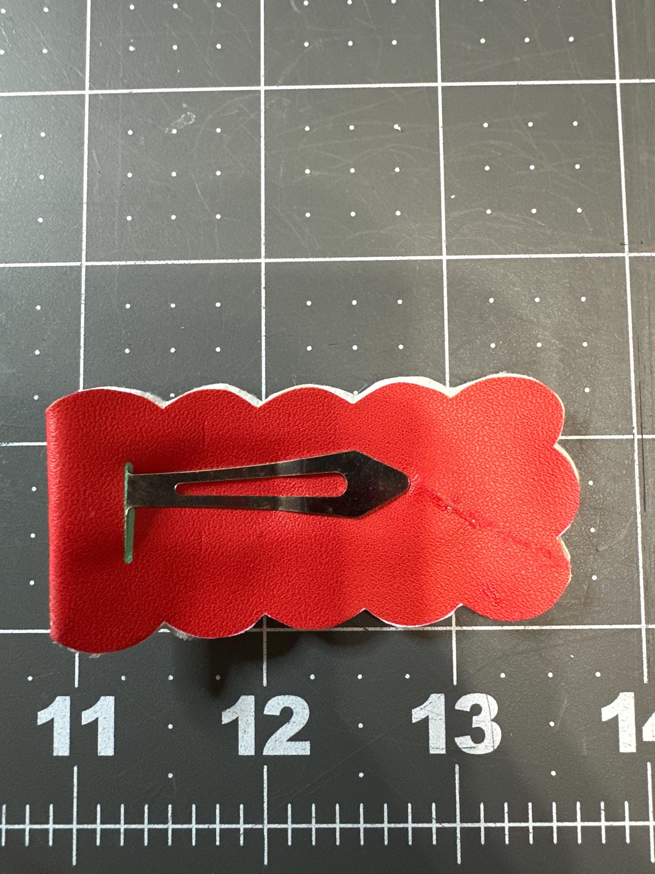 Little Mermaid Faux Leather Hair Clip