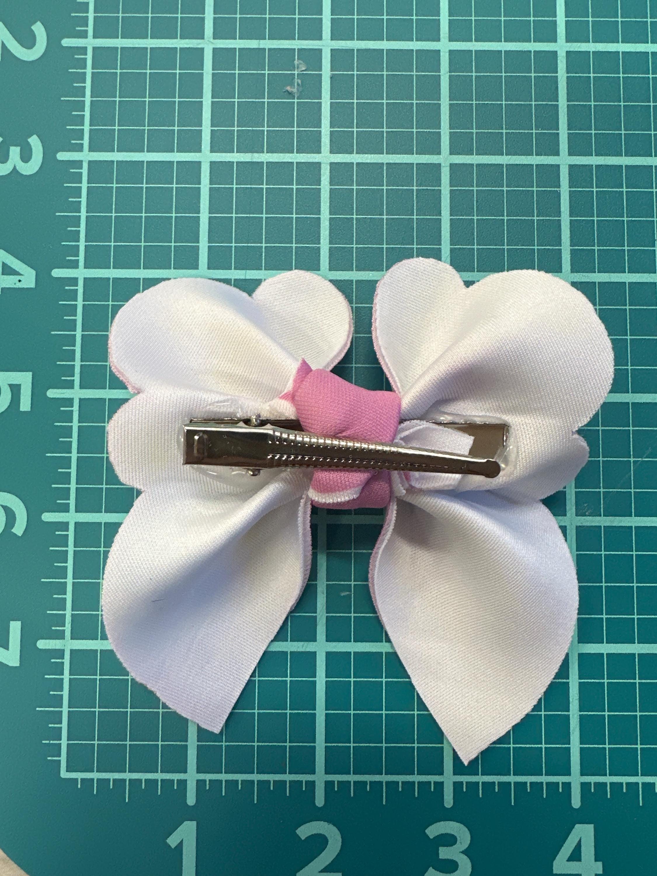 Mini Rainbow Animal Bubble Neoprene Hair bow