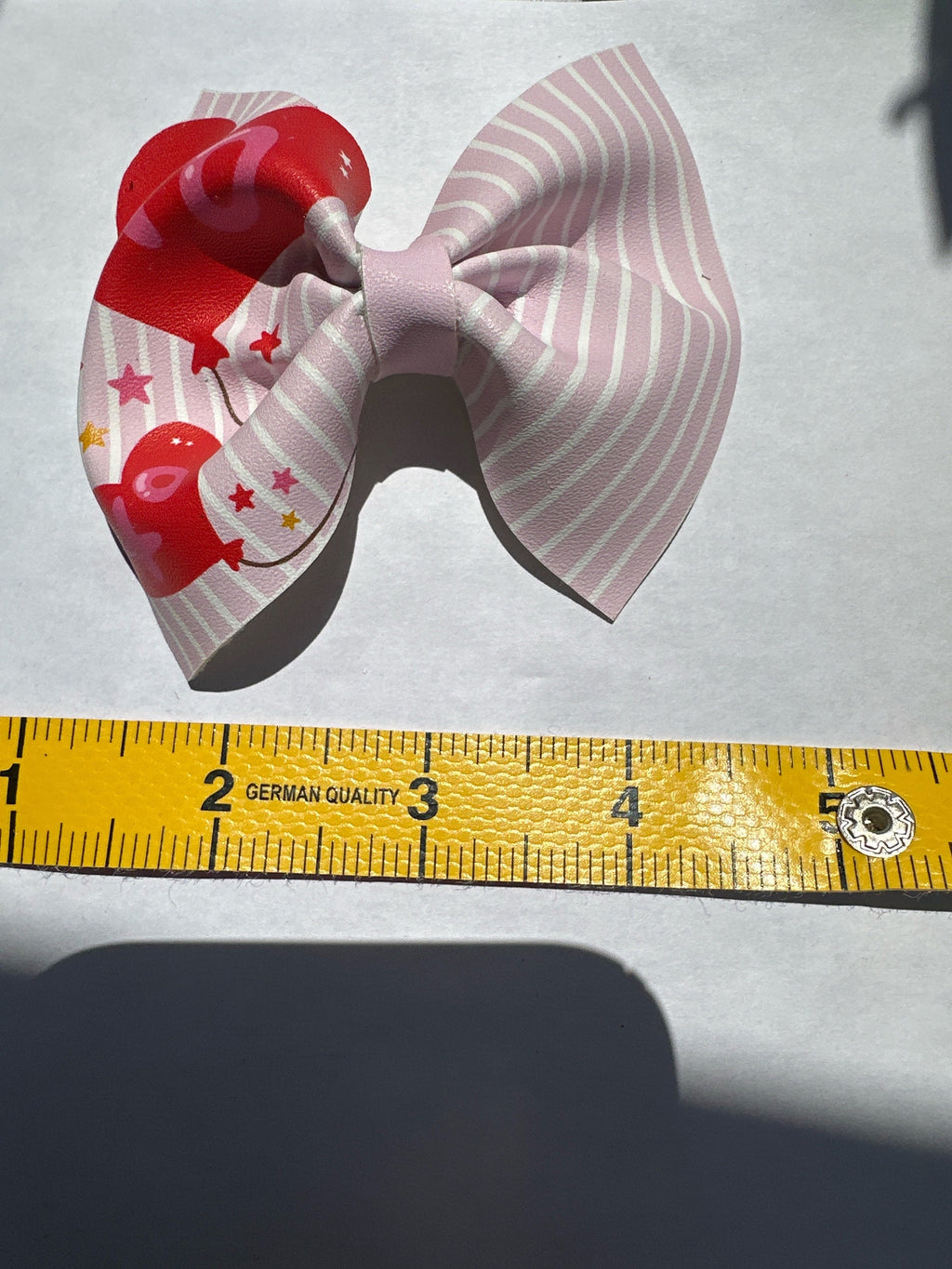 Be Mine Faux Leather Hair bows