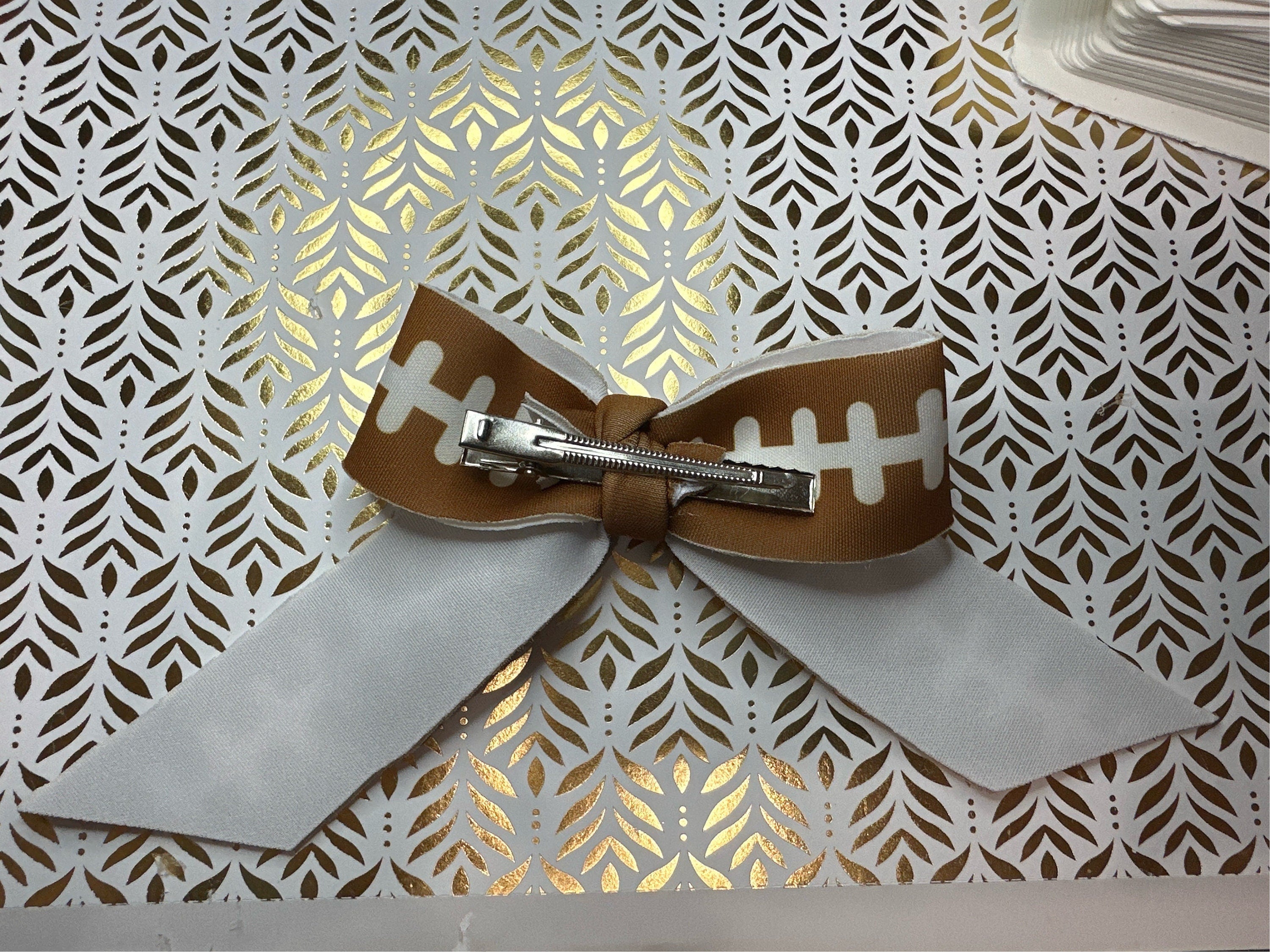 Sports Collection Long Tail Neoprene Hair bow