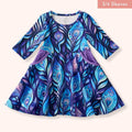 Majestic Plumes Girls Dress (Pete + Lucy)