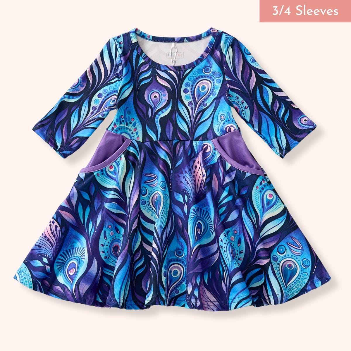 Majestic Plumes Girls Dress (Pete + Lucy)