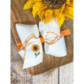 Floral Embroidered Moonstitch Bow Headband