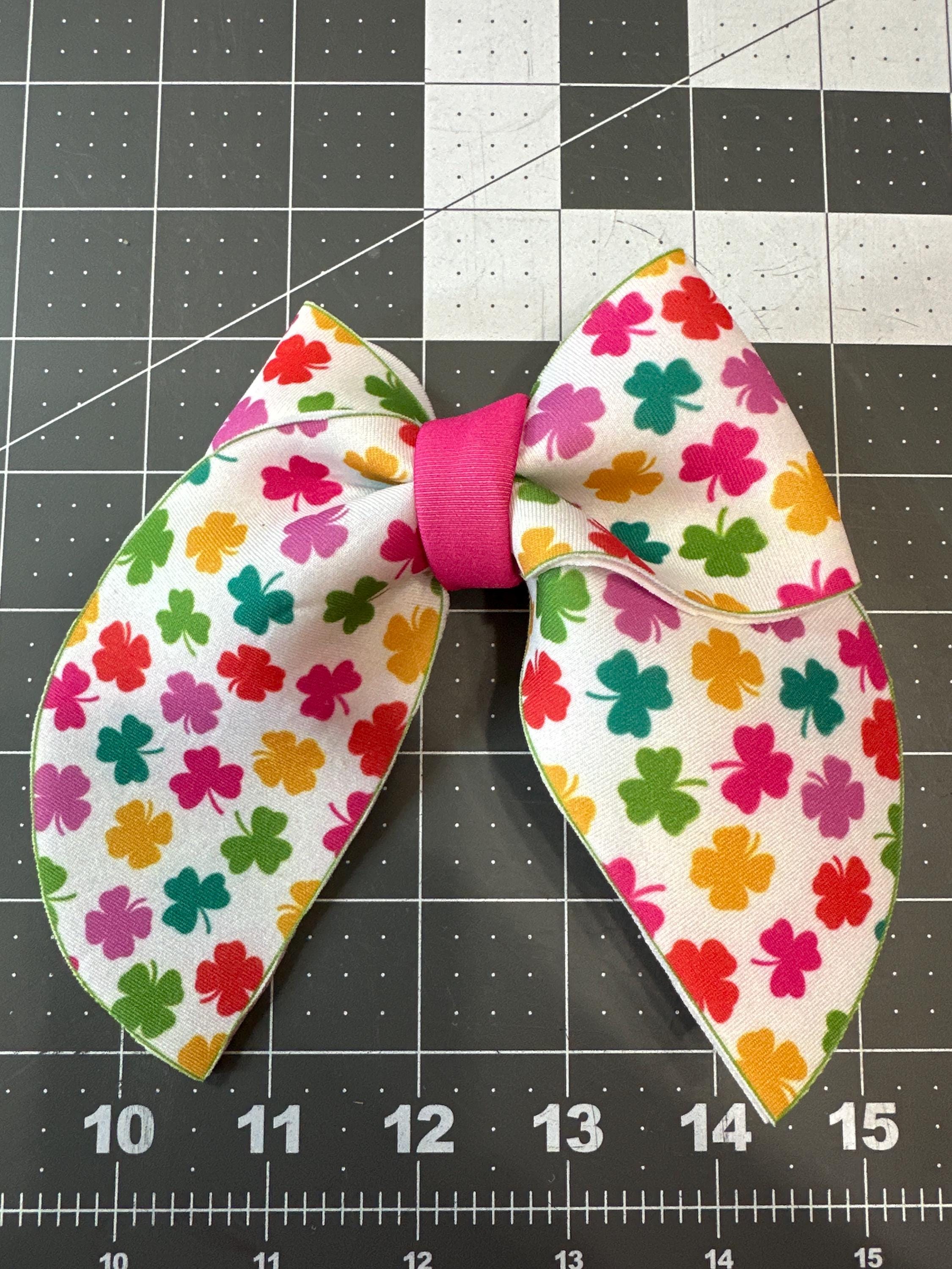 Clovers For My BFF Sailor Neoprene Hair Bows