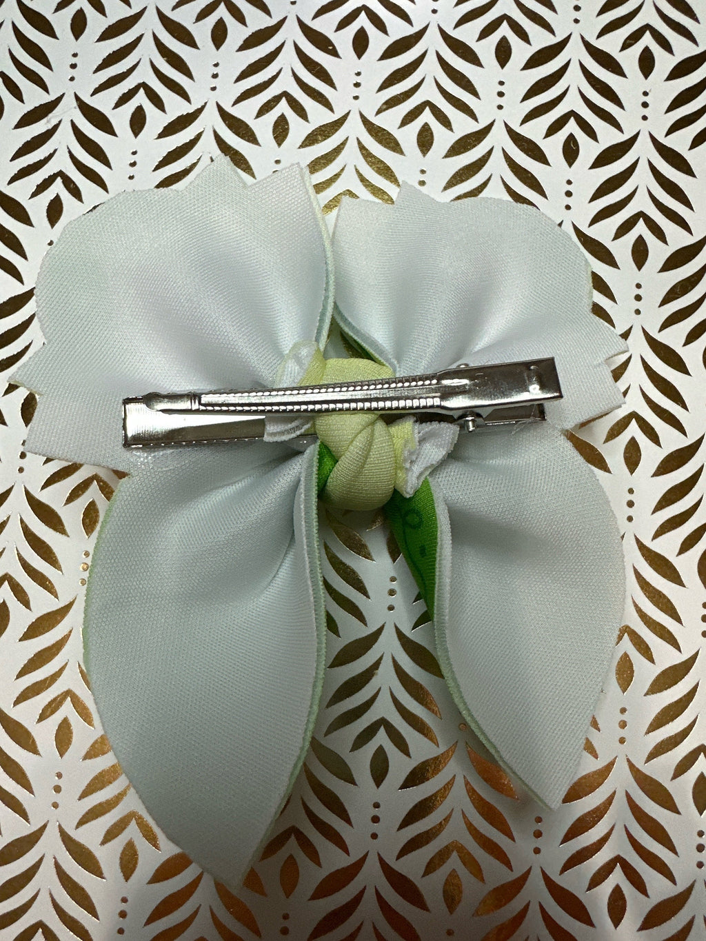 Princess and the Frog Mini Bubble Hair bow