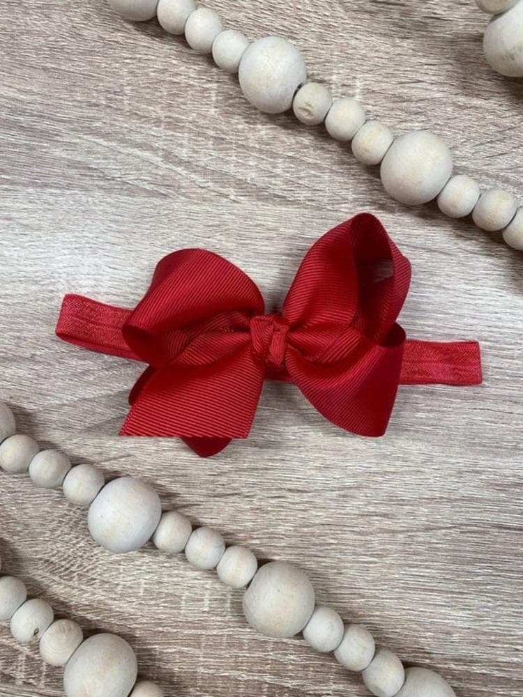Essential Grosgrain Hair Bow 2 - Headband - 4"