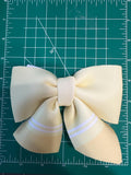 Layered Pastel Crayon Neoprene Hair Bows