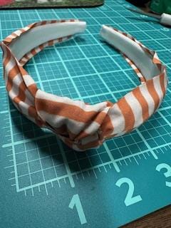 Patterned Knotted Headband