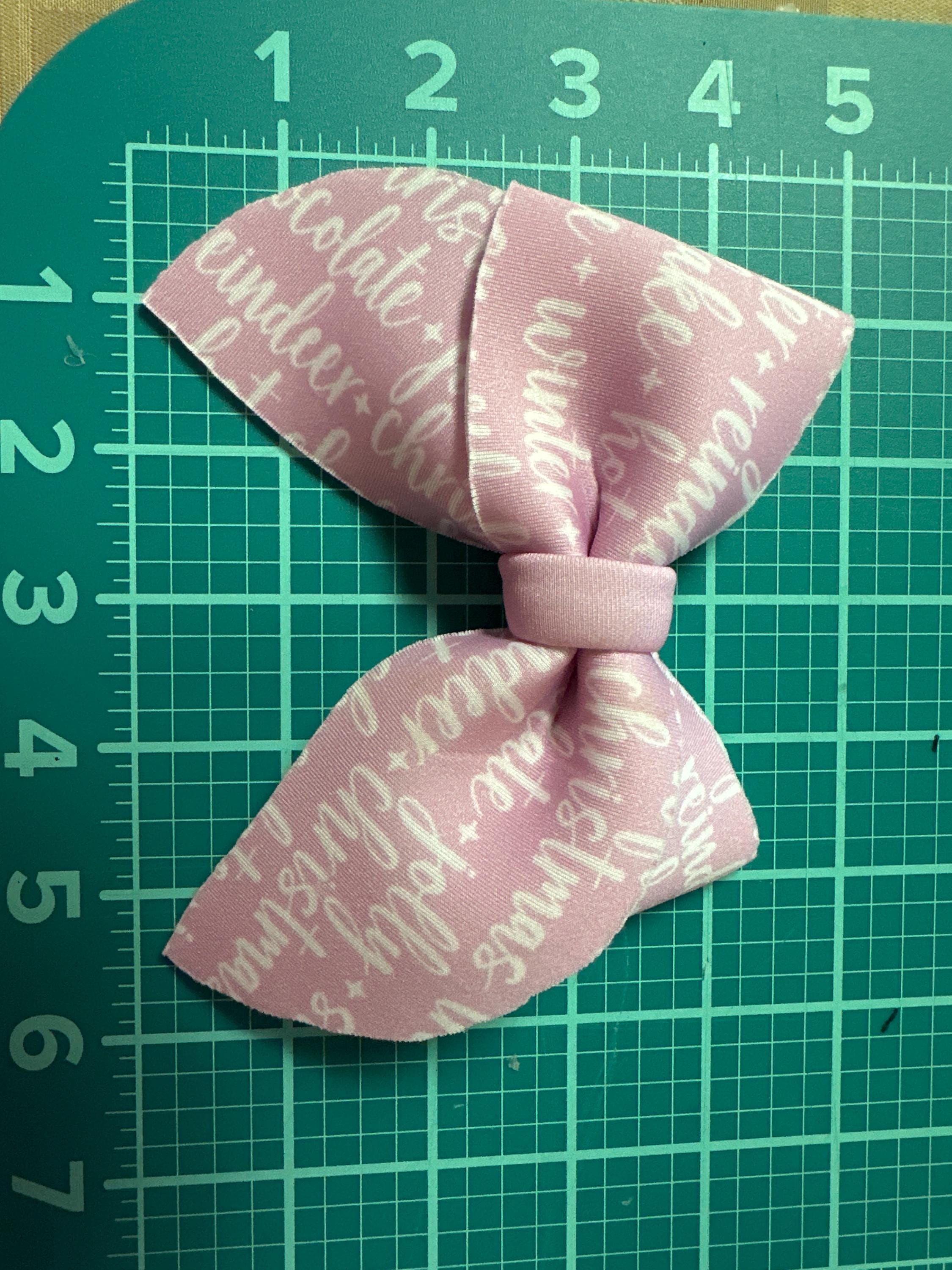 Very Merry Christmas Sailor Neoprene Hair Bows