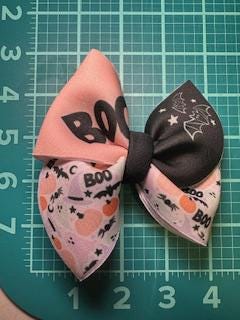 Friends and Frights Pinwheel Hair bow