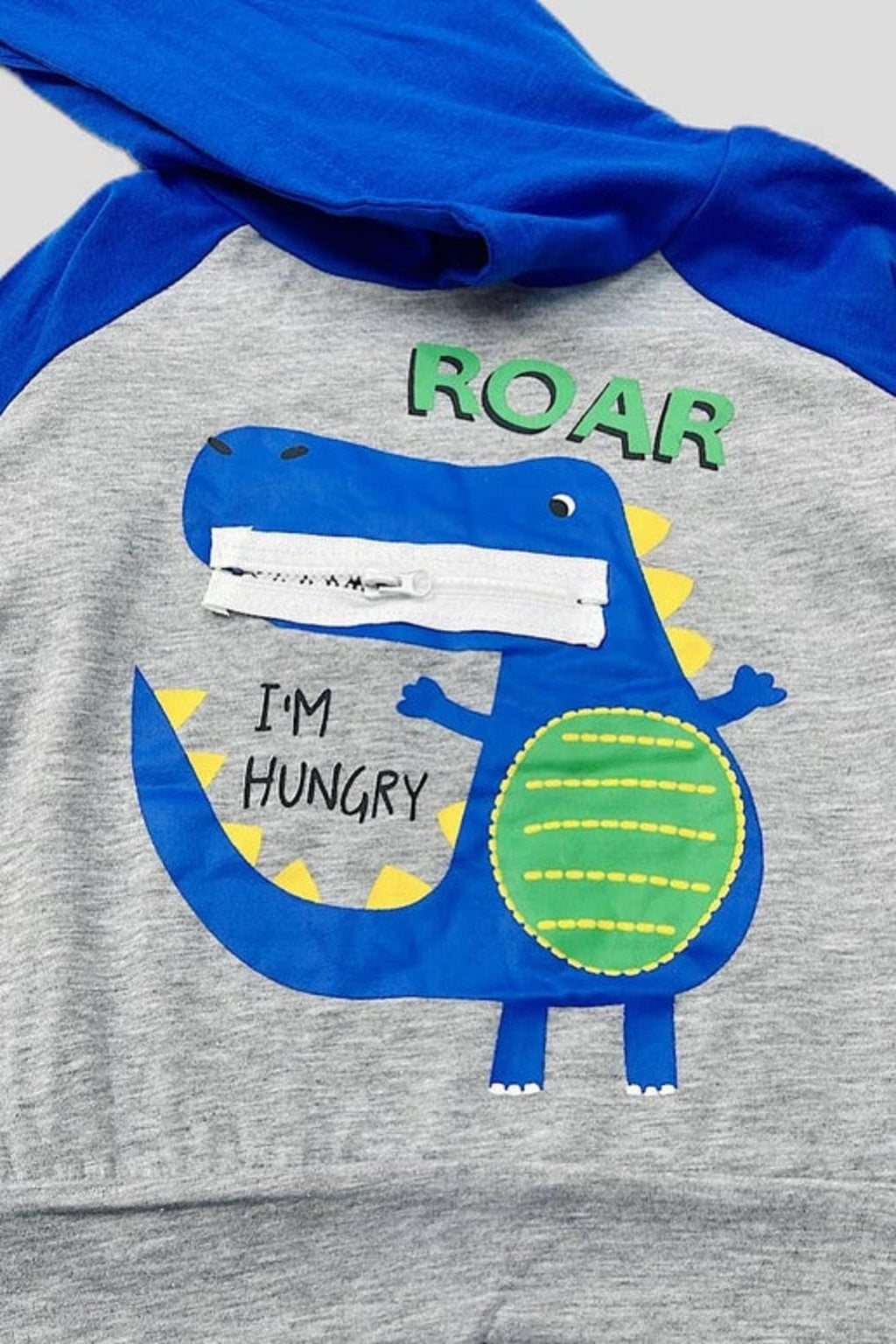 Roar I'm Hungry Boys Hoodie Sweatshirt