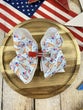 American Ice Cream Cones Hair Bow