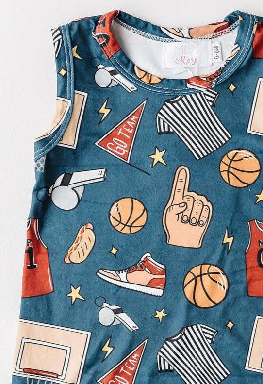 Basketball Shorty One-Piece