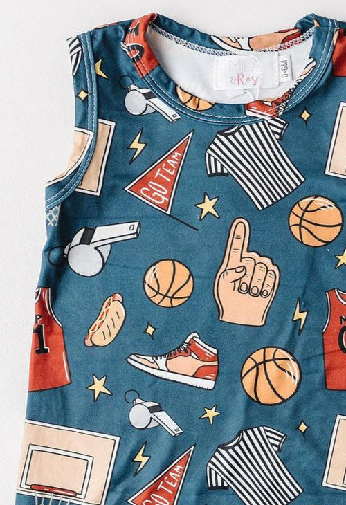 Basketball Shorty One-Piece